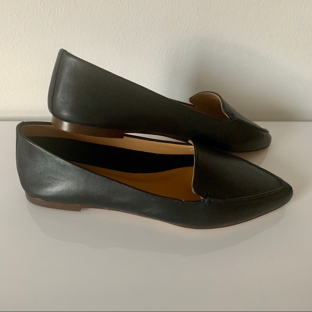 J Crew - Edie Leather Loafers